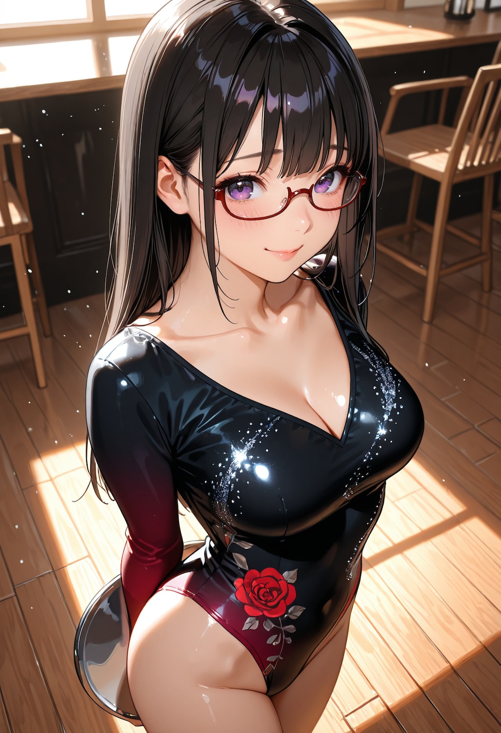 SDXLで新体操真面目ちゃん。