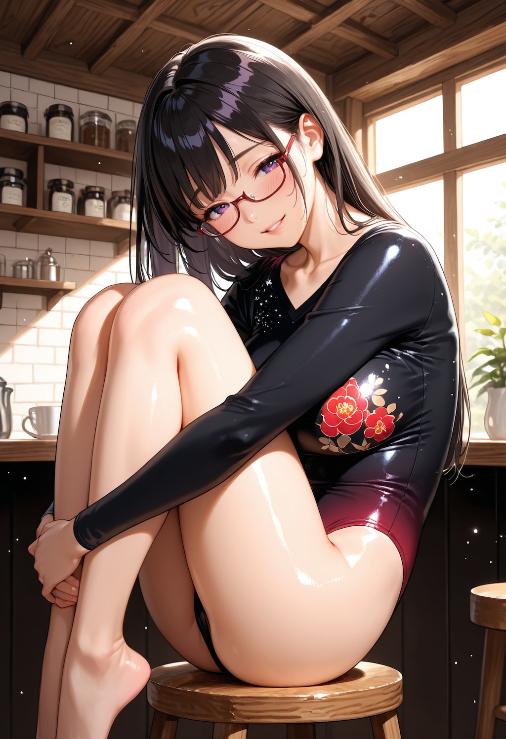 SDXLで新体操真面目ちゃん。