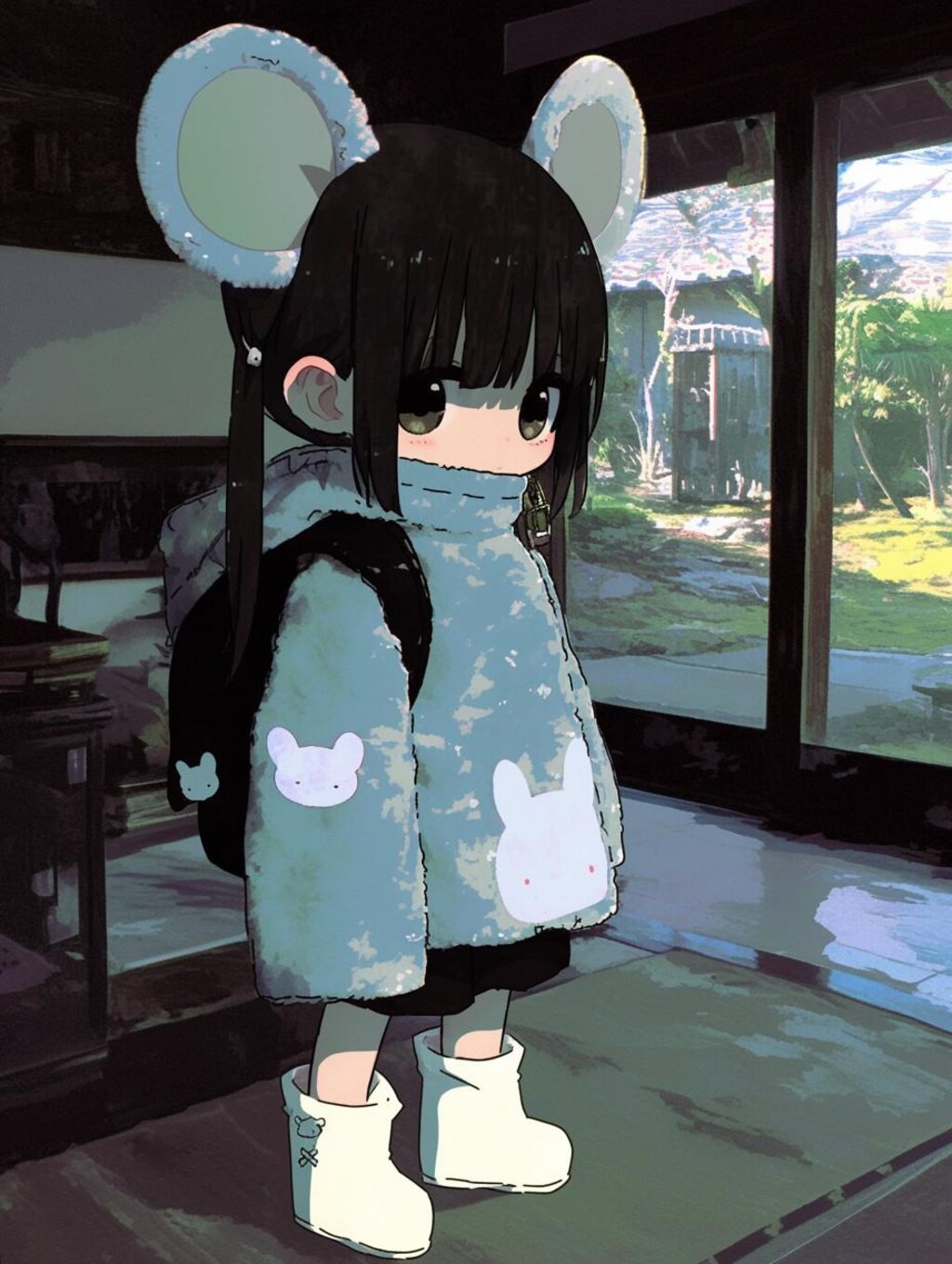 不穏×黒ツイン