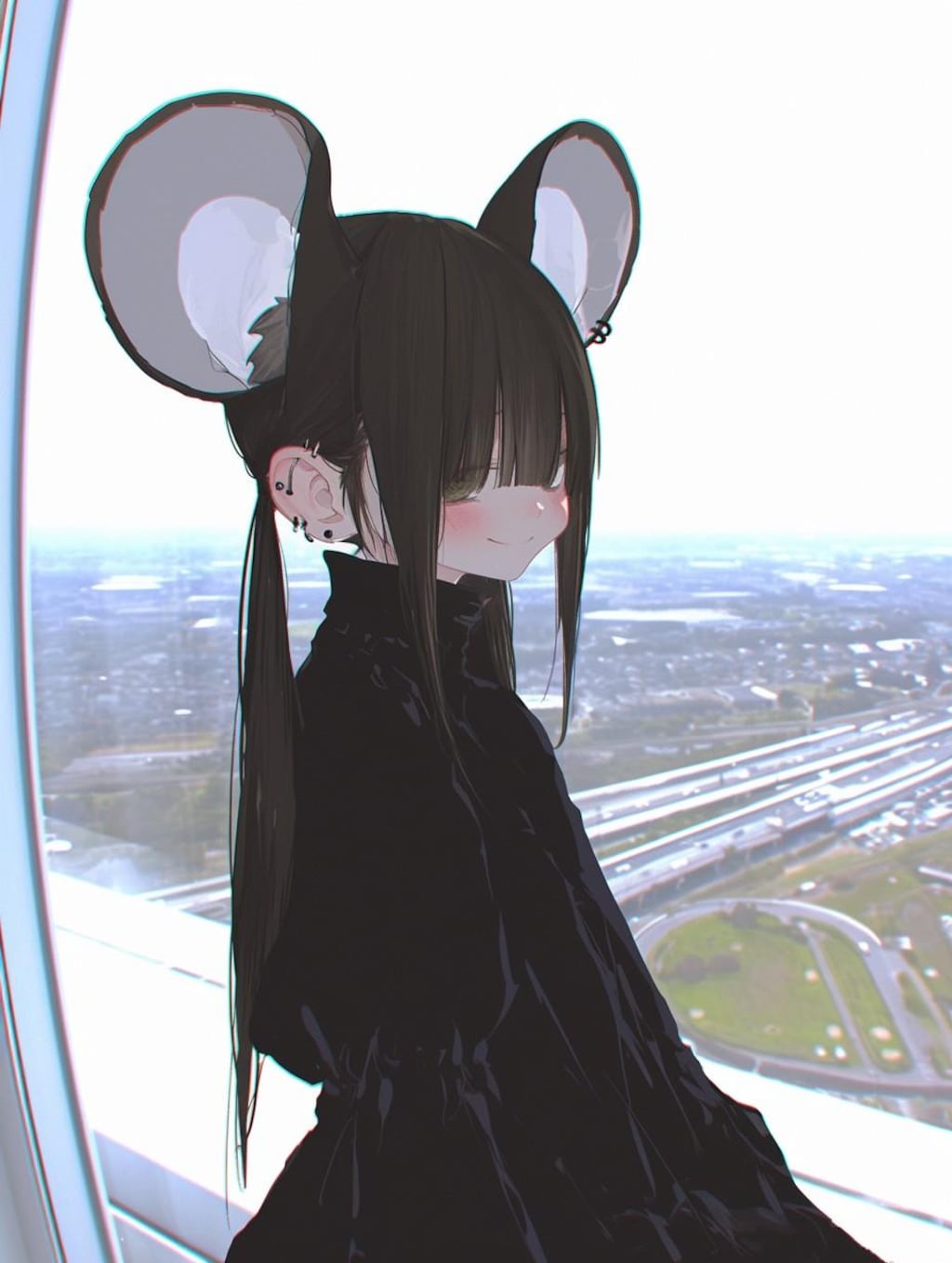 不穏×黒ツイン