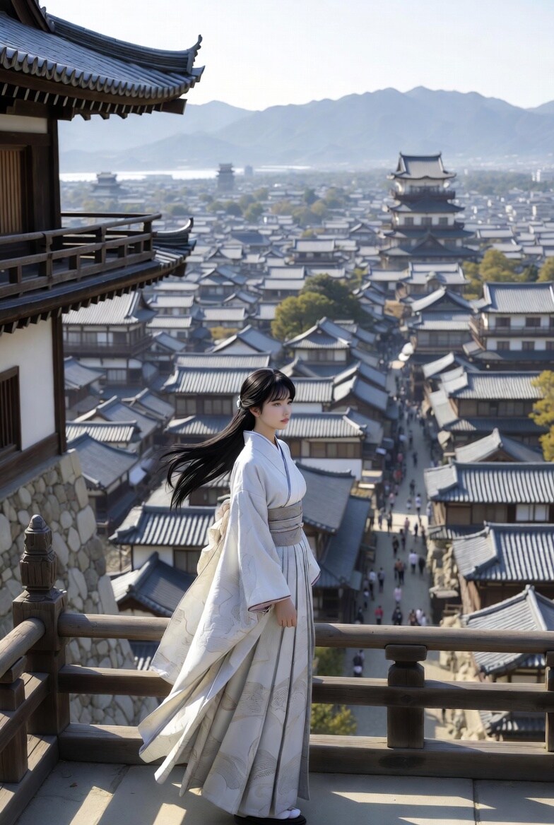 城下 | の人気AIイラスト・グラビア