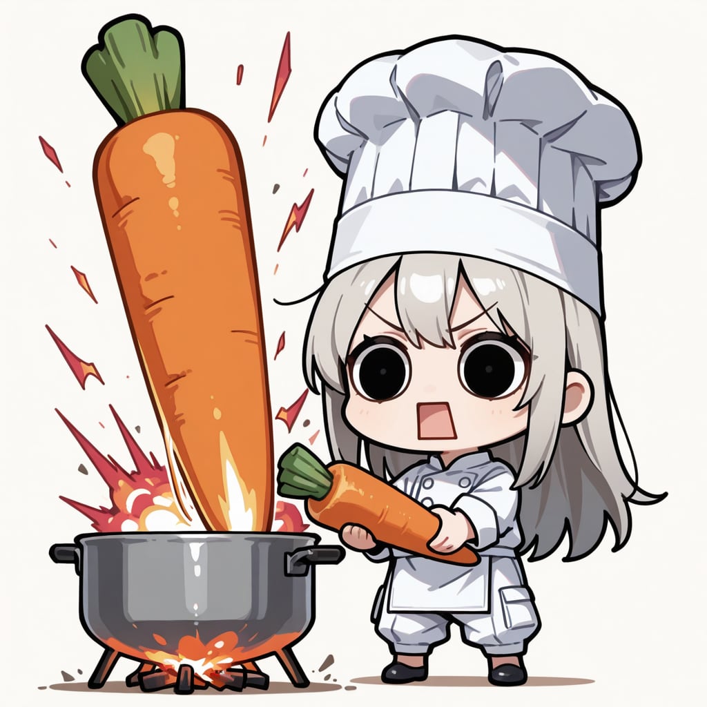 鍋を爆発させてしまいよったえらいこっちゃ嬢