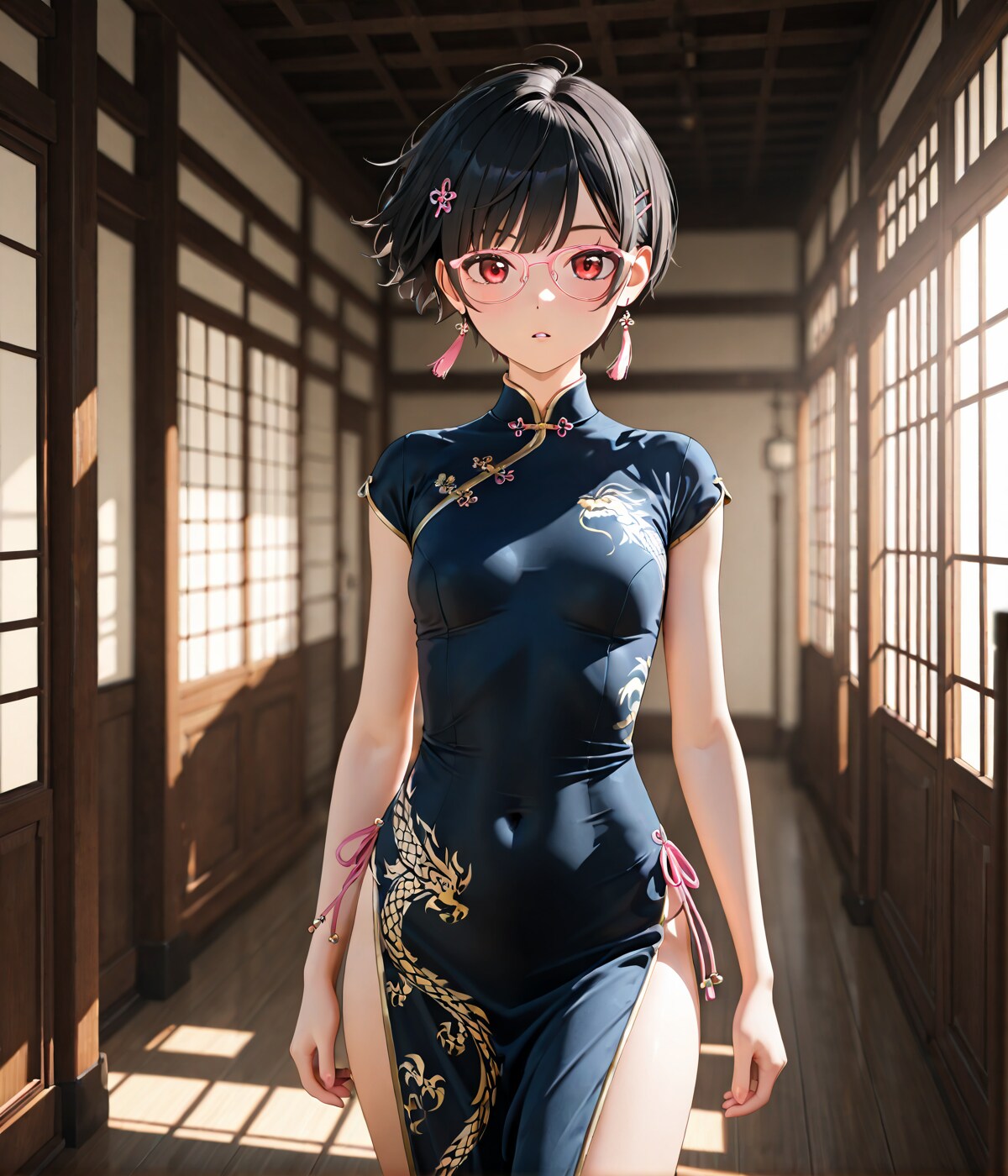 「部屋コスしてみたけど、似合ってるかなぁ…」