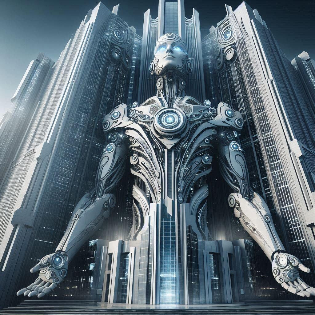 どこぞの国の近未来建築