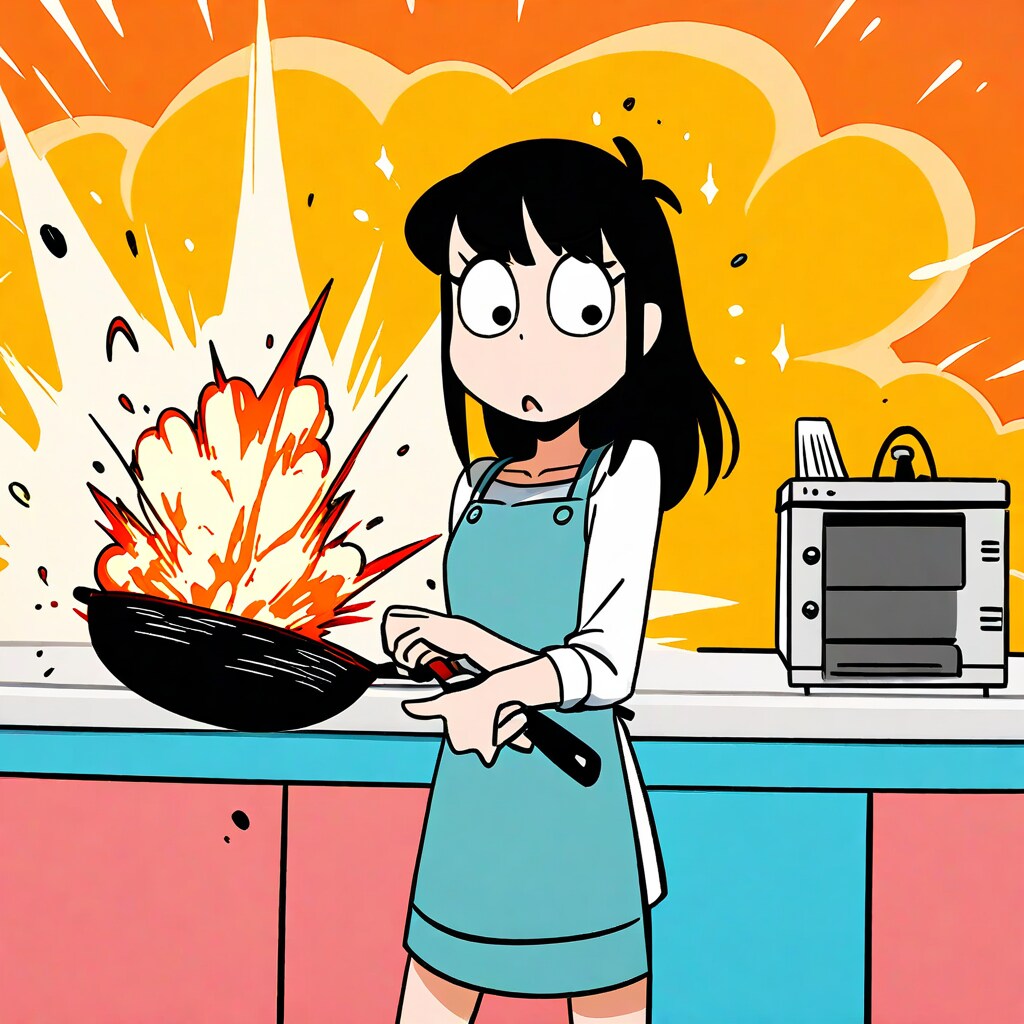 古典的ドジっ子台所編