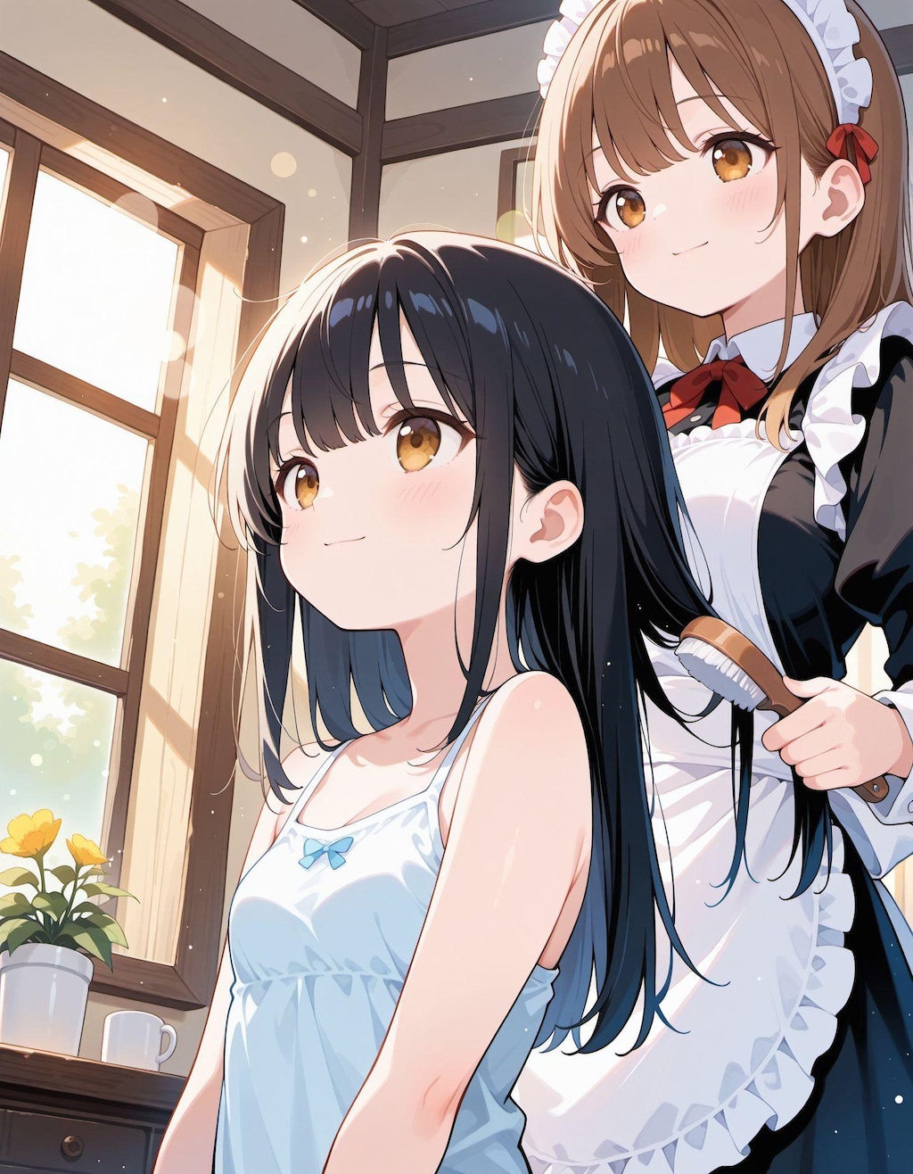 ぶらっしんぐメイドさん