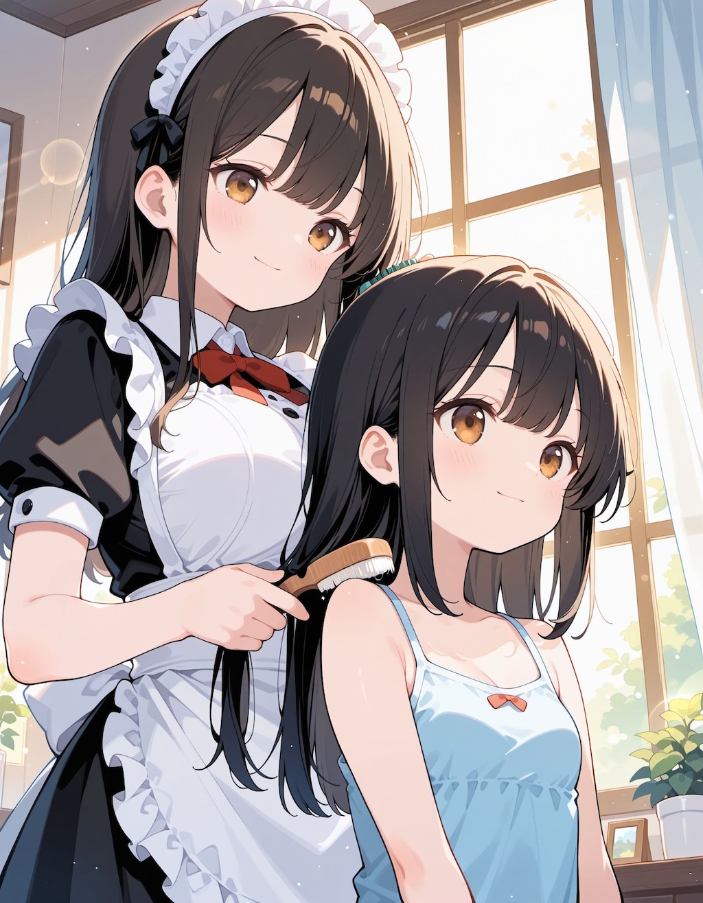 ぶらっしんぐメイドさん