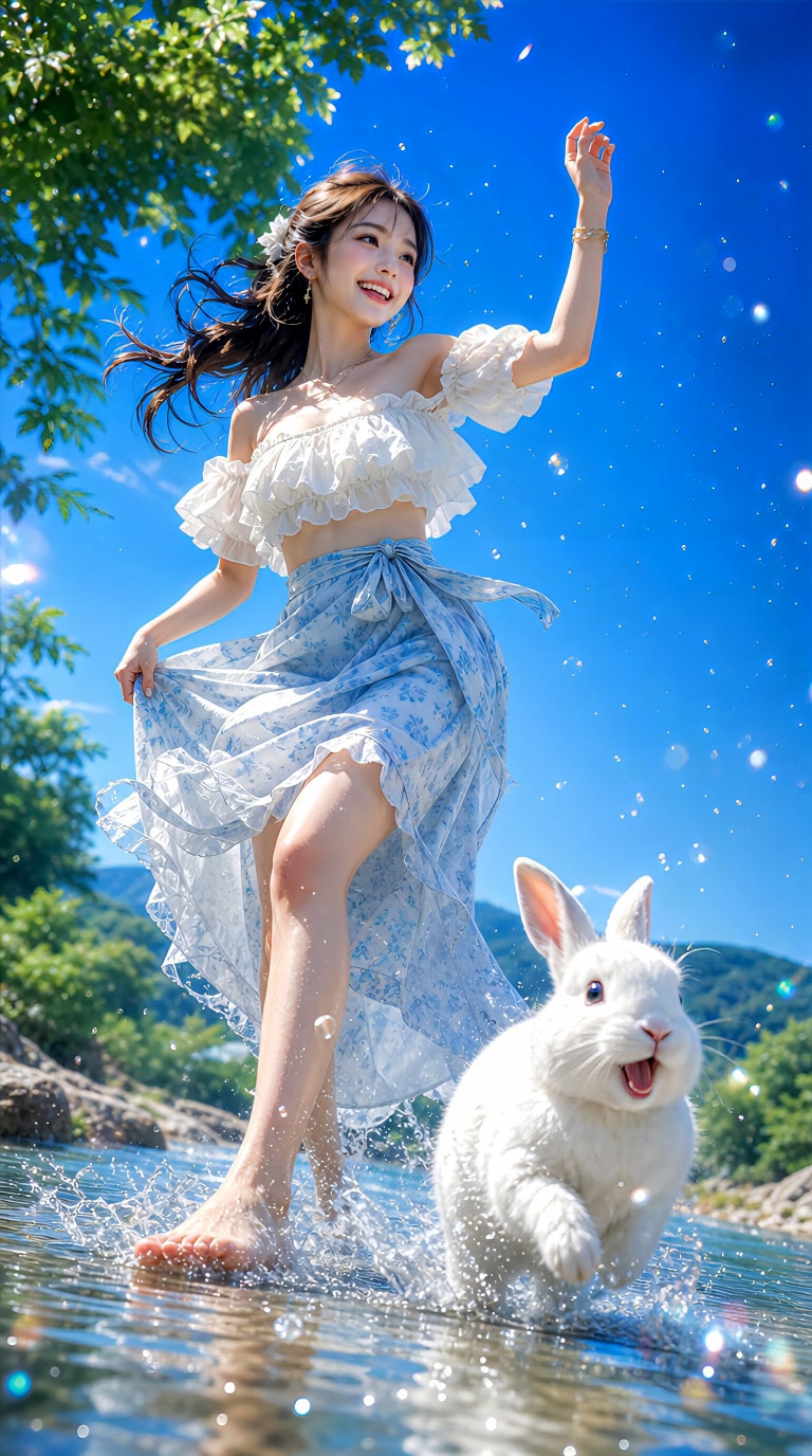 川遊びの君