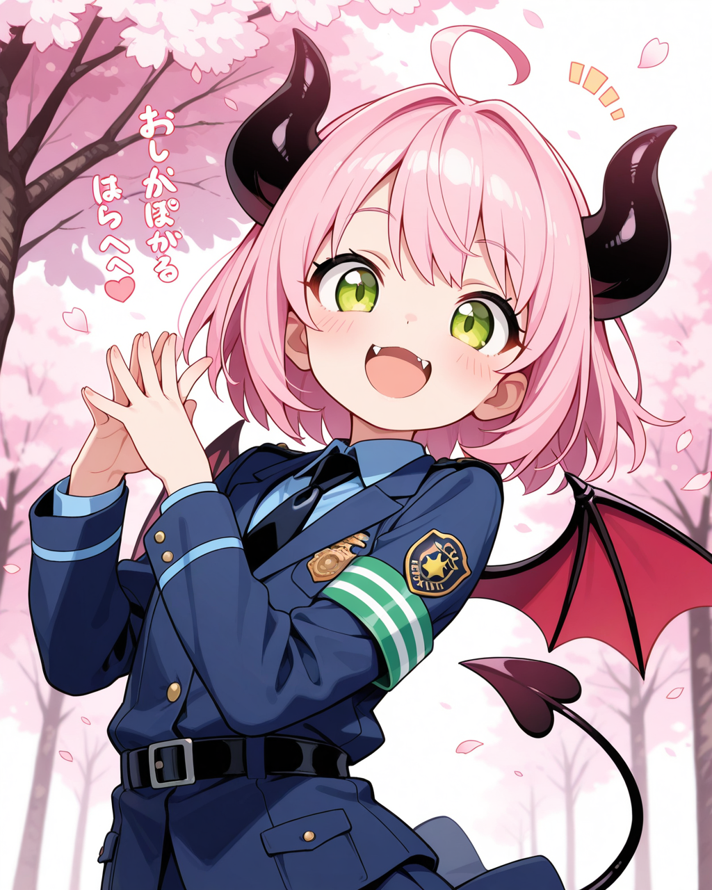 悪魔ちゃん、警察官になる♡