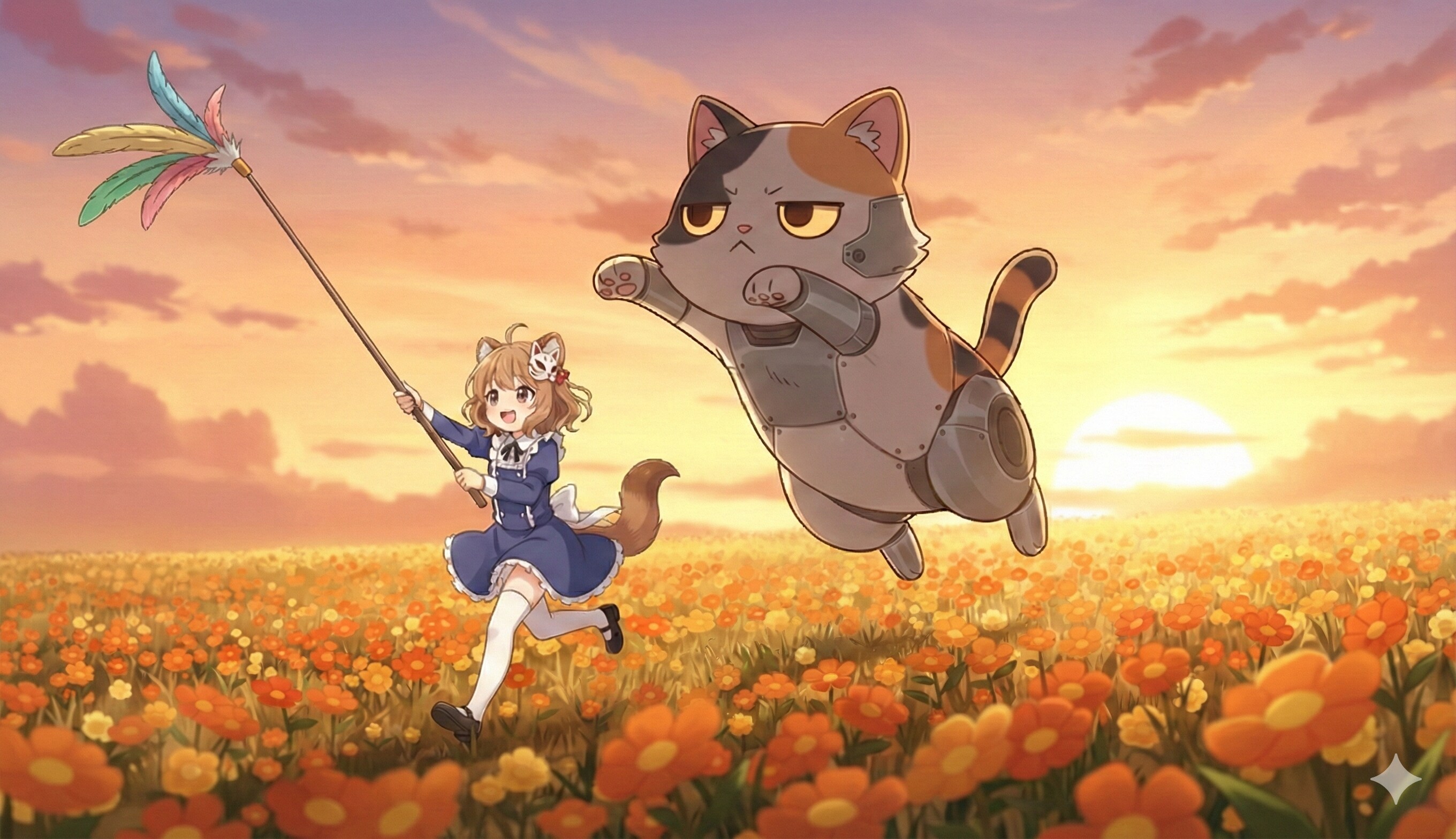 三毛猫ロボット。 | の人気AIイラスト・グラビア