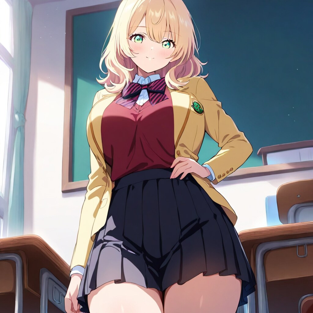 新しい制服だよ！ | の人気AIイラスト・グラビア