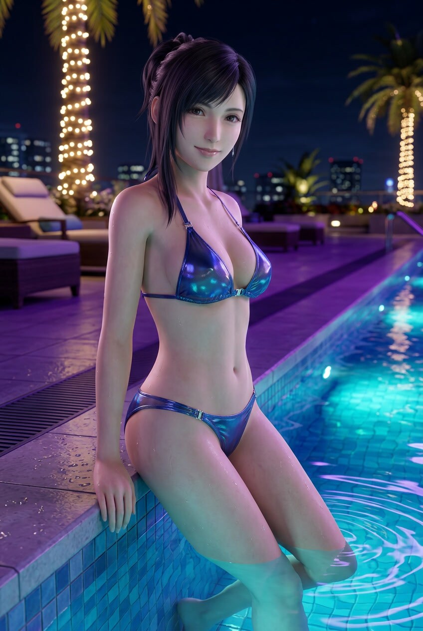 春の水着