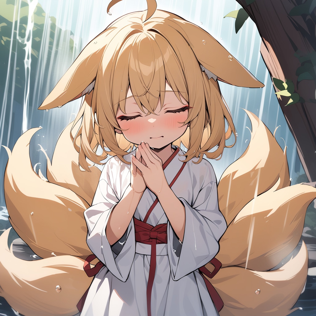 7/4　滝修行の日