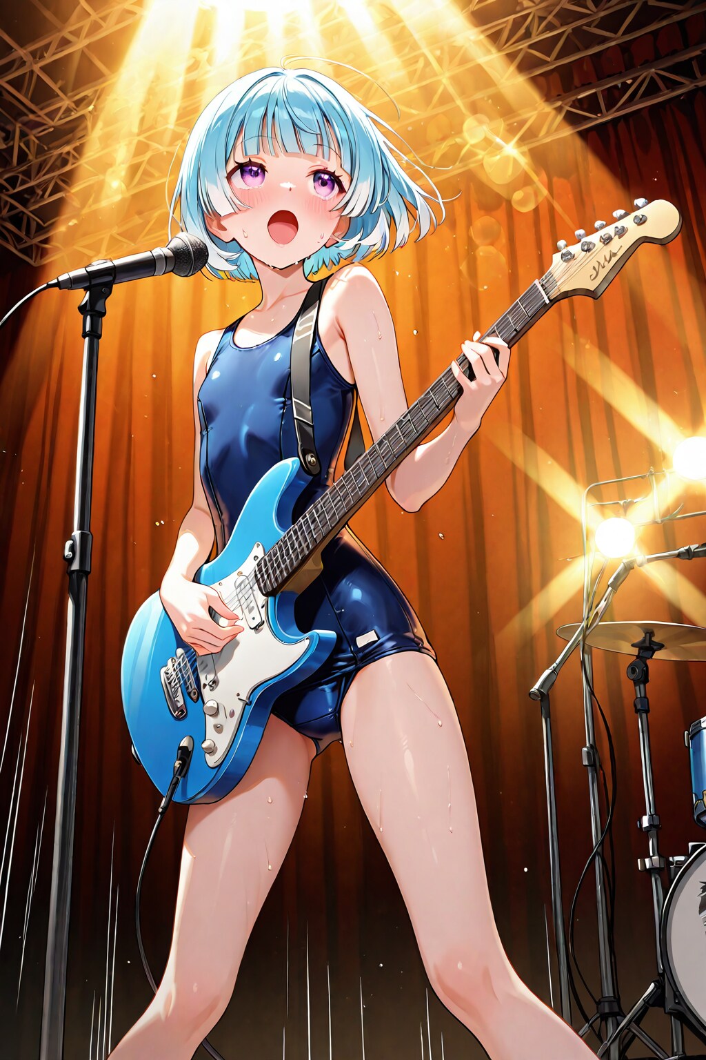 アオ（スク水ロック）