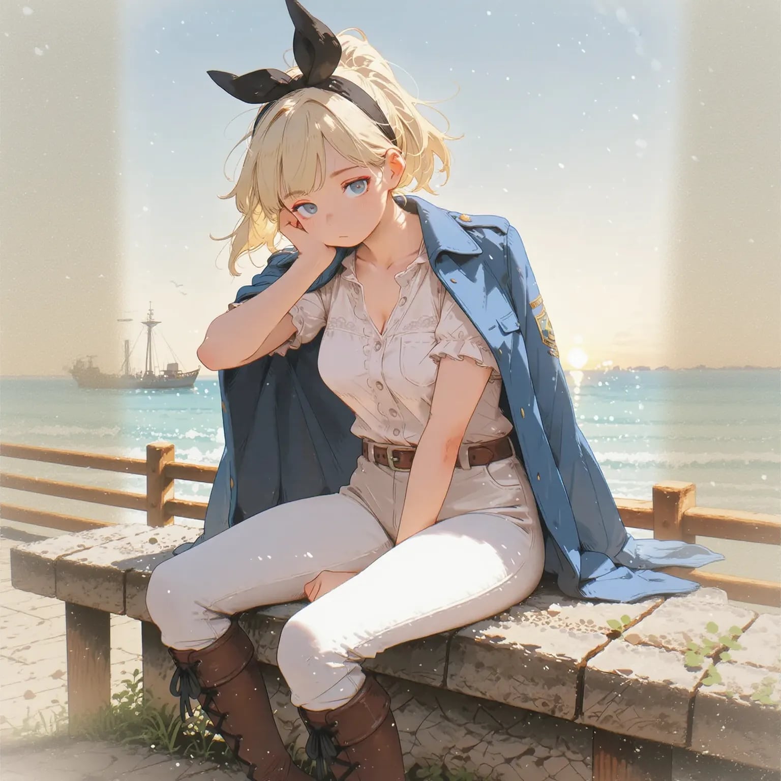 「待ってくれてもよかったんじゃない」 | の人気AIイラスト・グラビア