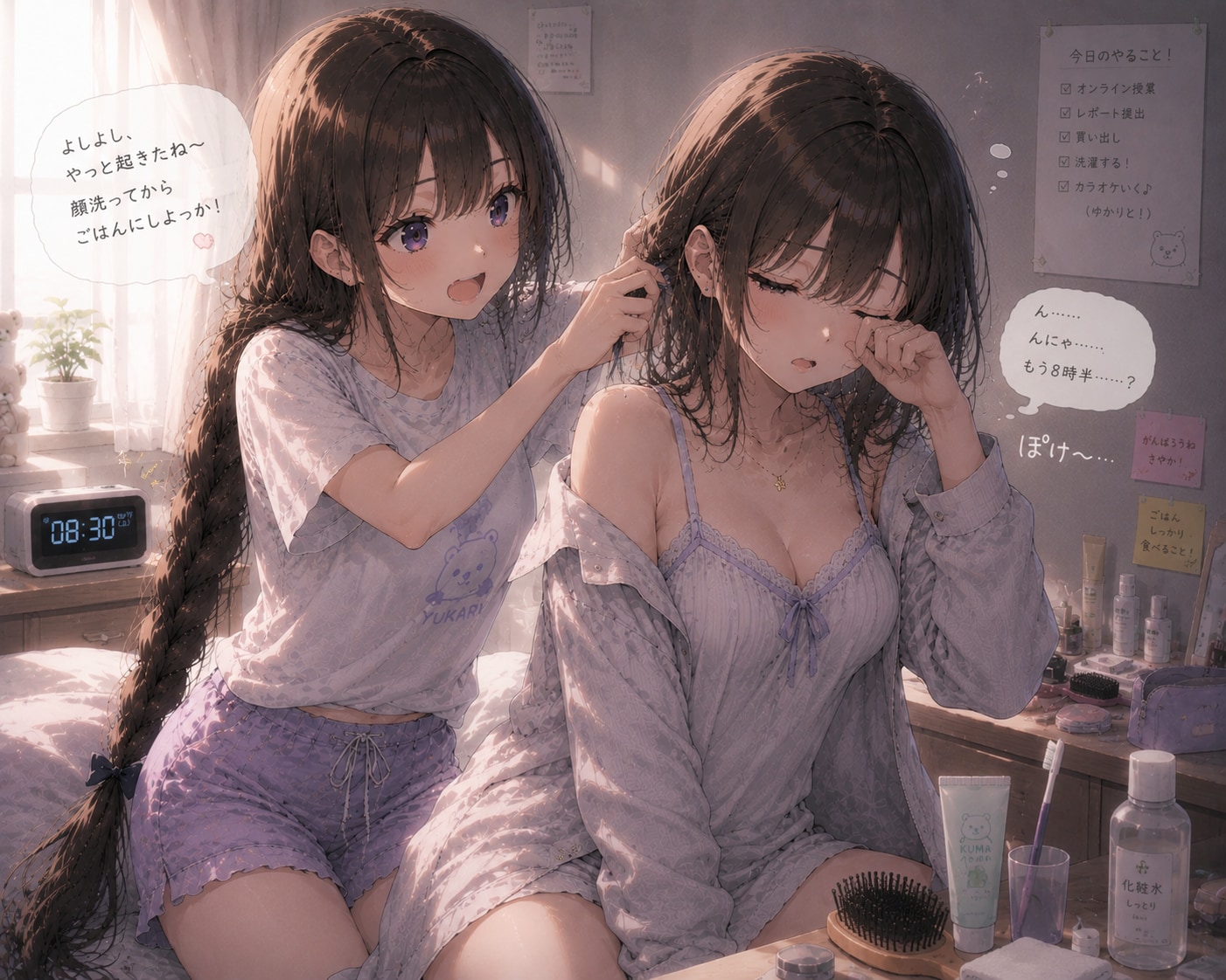 おはようの次は、ゆかりの朝ごはん