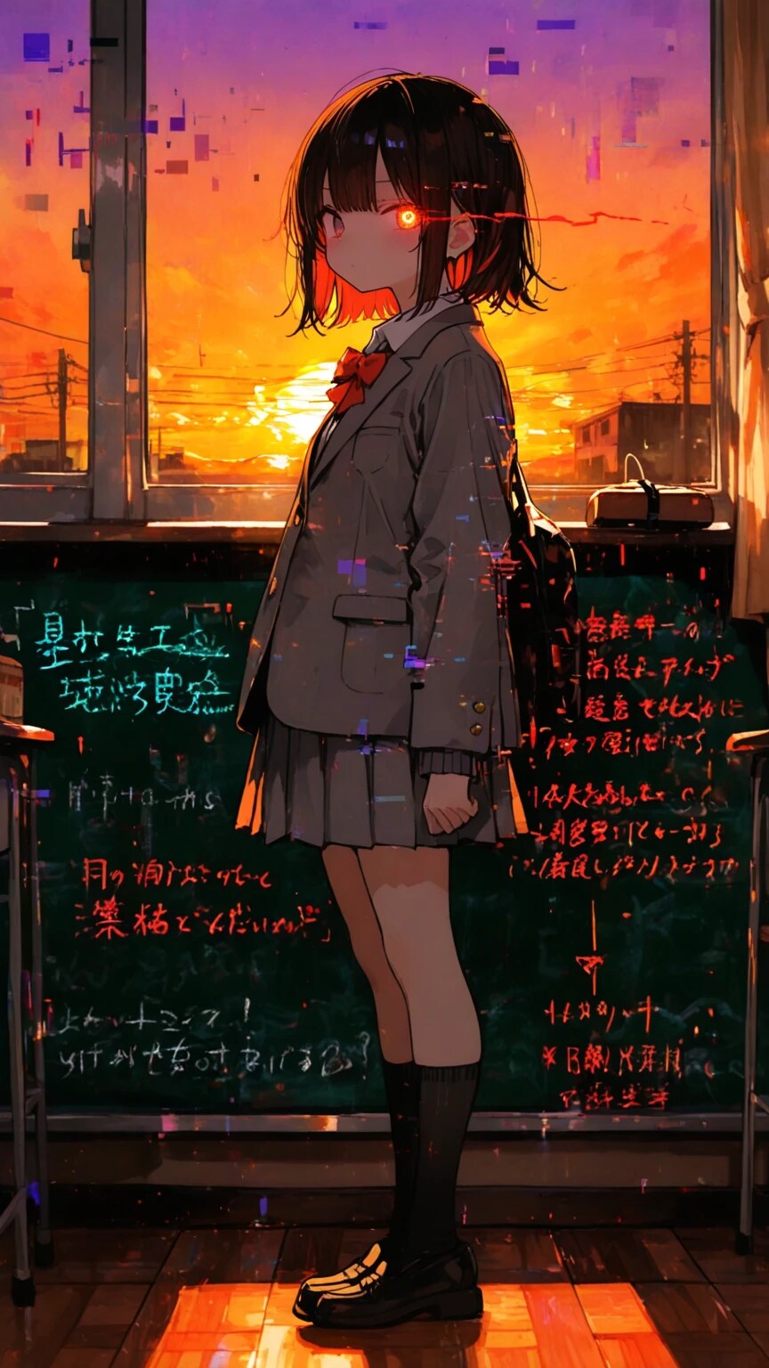 謎の転校生 | の人気AIイラスト・グラビア