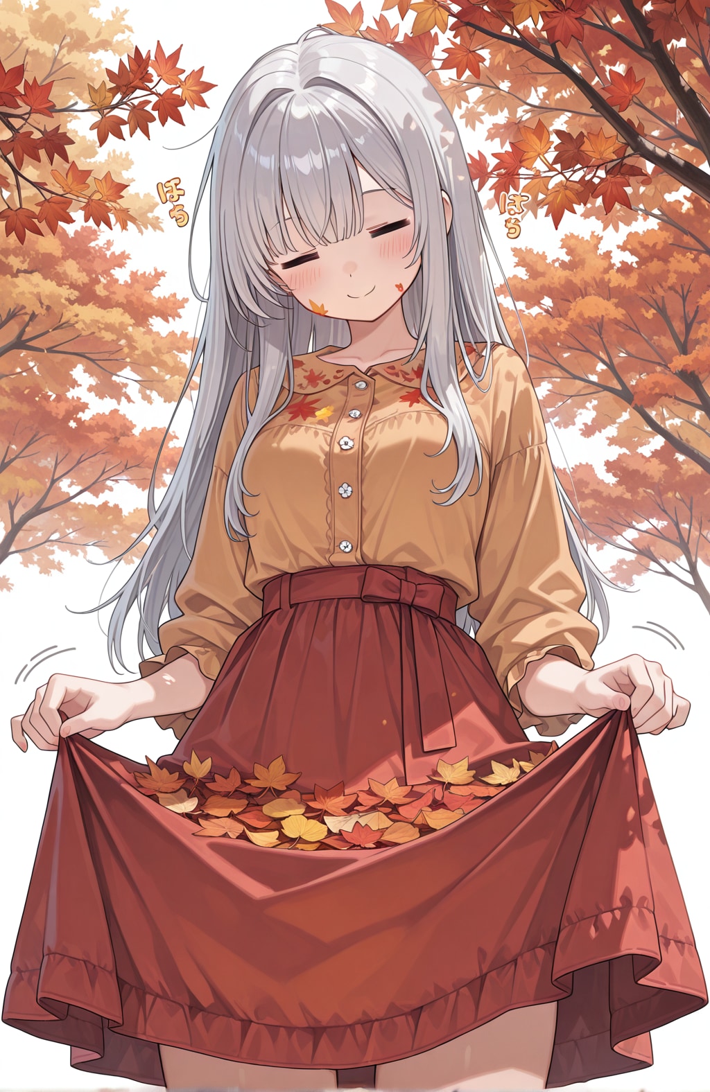紅葉と戯れるちゃうねんガール２