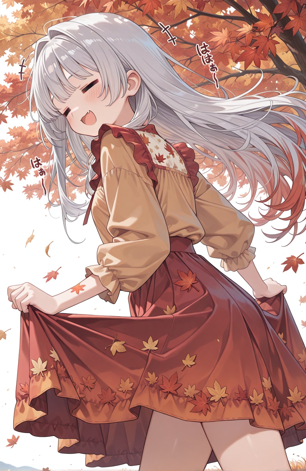 紅葉と戯れるちゃうねんガール２