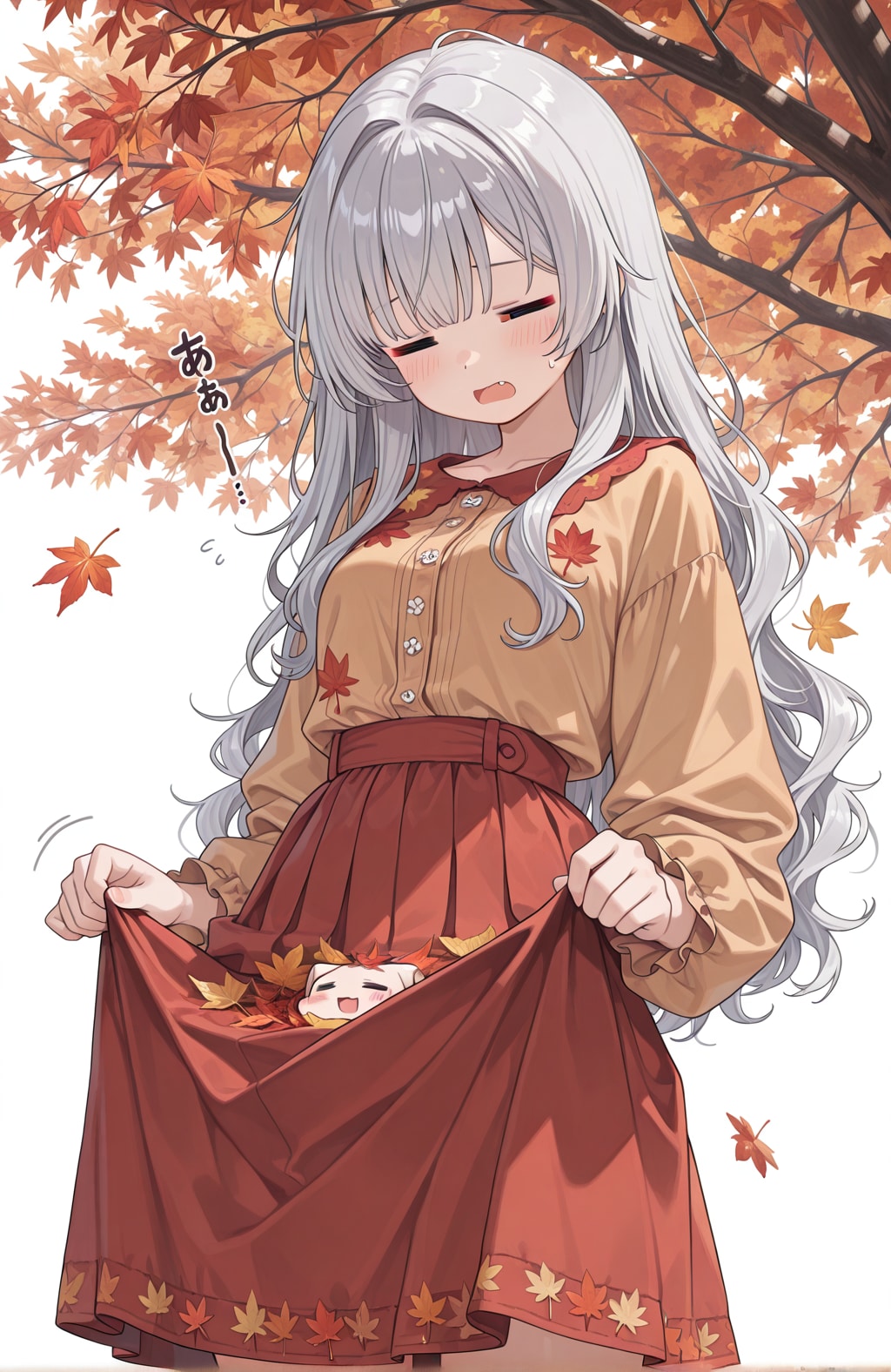 紅葉と戯れるちゃうねんガール２