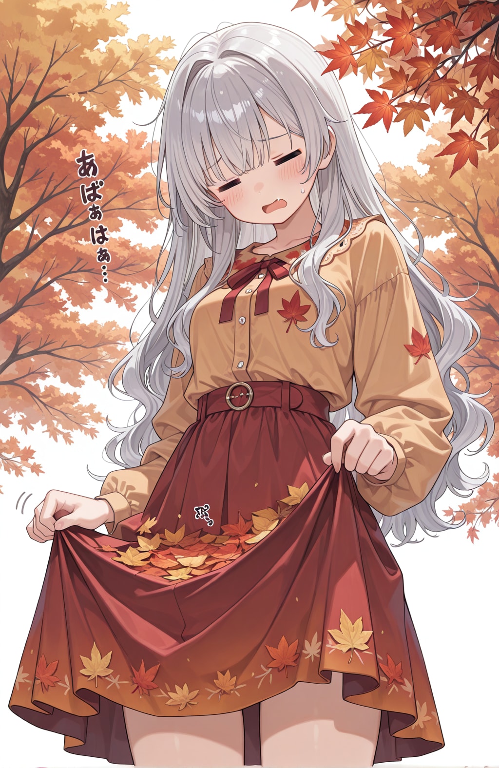 紅葉と戯れるちゃうねんガール２