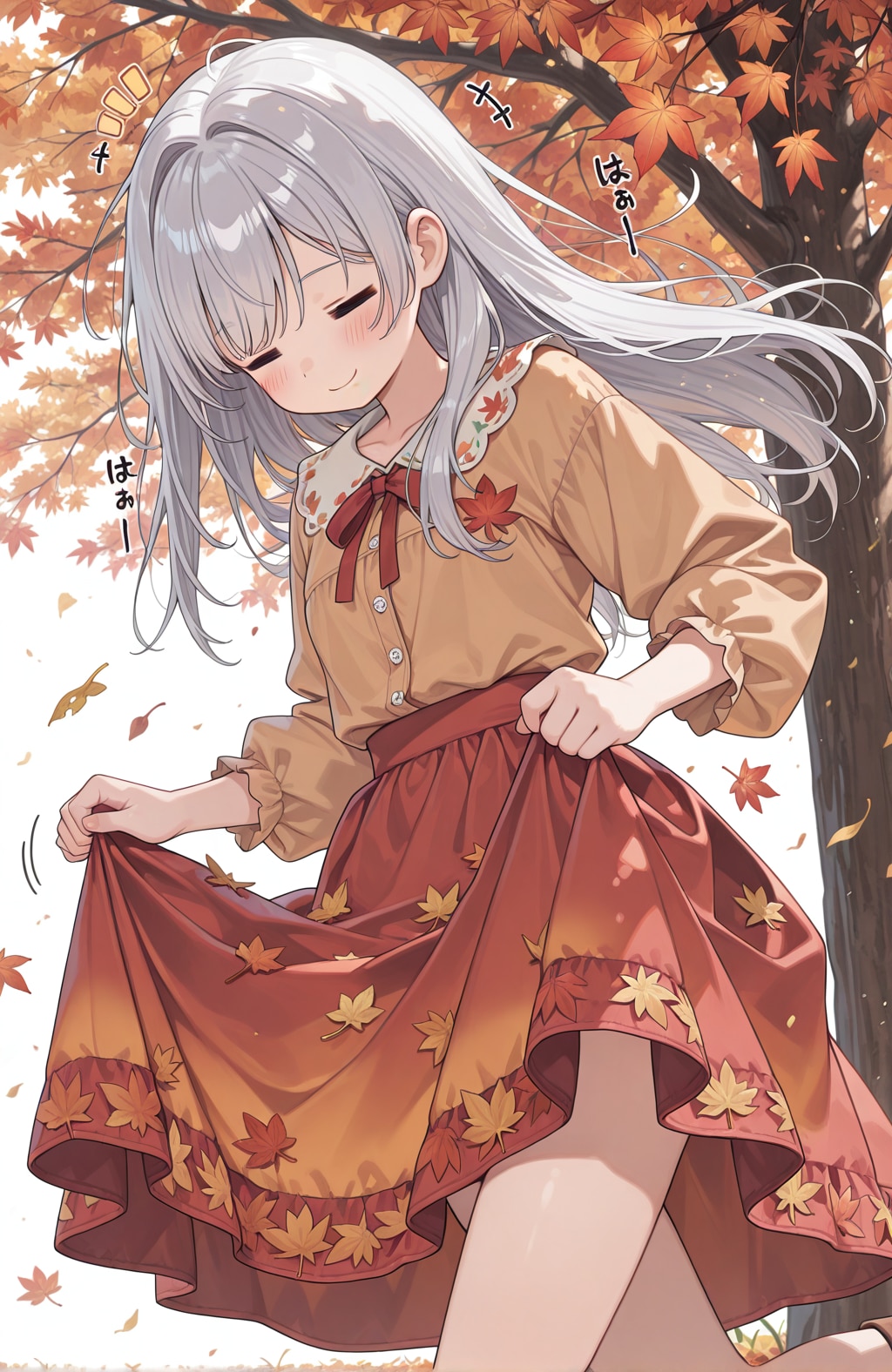 紅葉と戯れるちゃうねんガール２