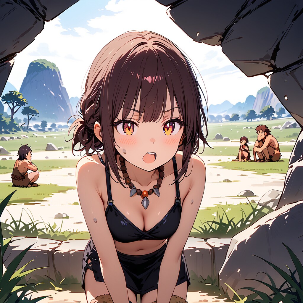 洞窟発見