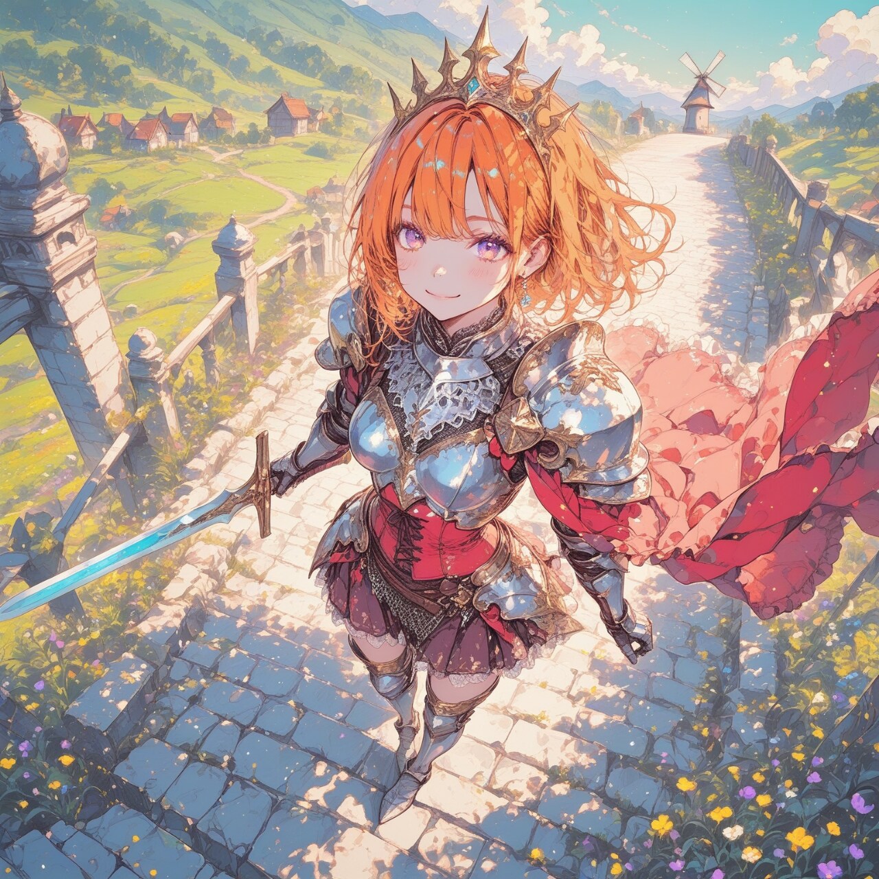 田舎の姫騎士 | の人気AIイラスト・グラビア