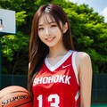 バスケットボール美少女 2枚目