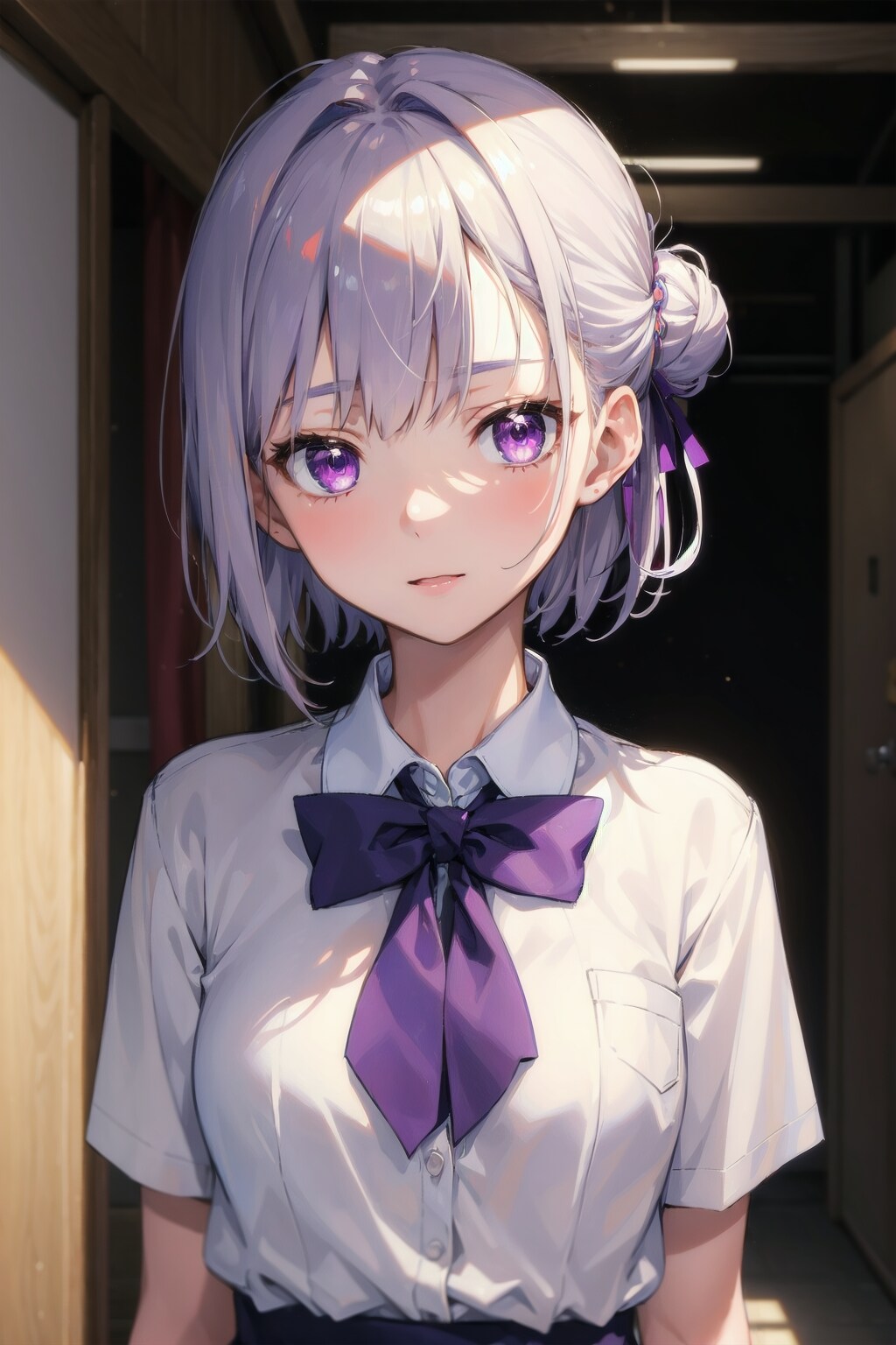 （２３８HQ）銀髪ちゃん制服