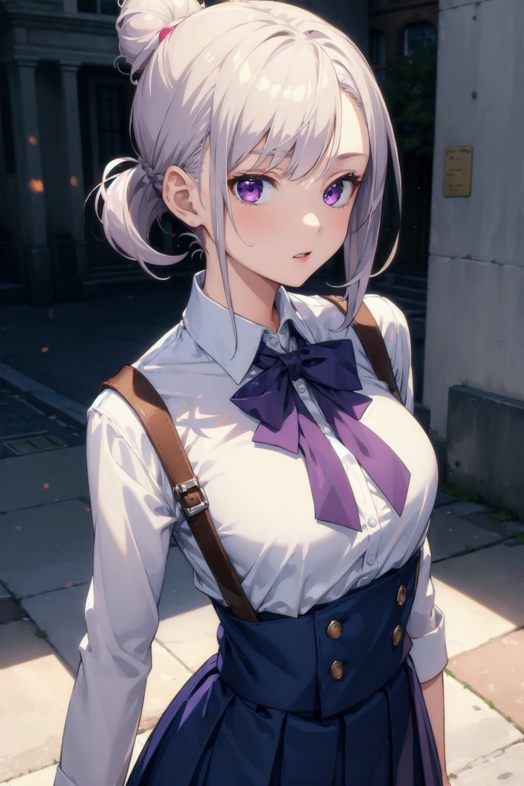 （２３８HQ）銀髪ちゃん制服