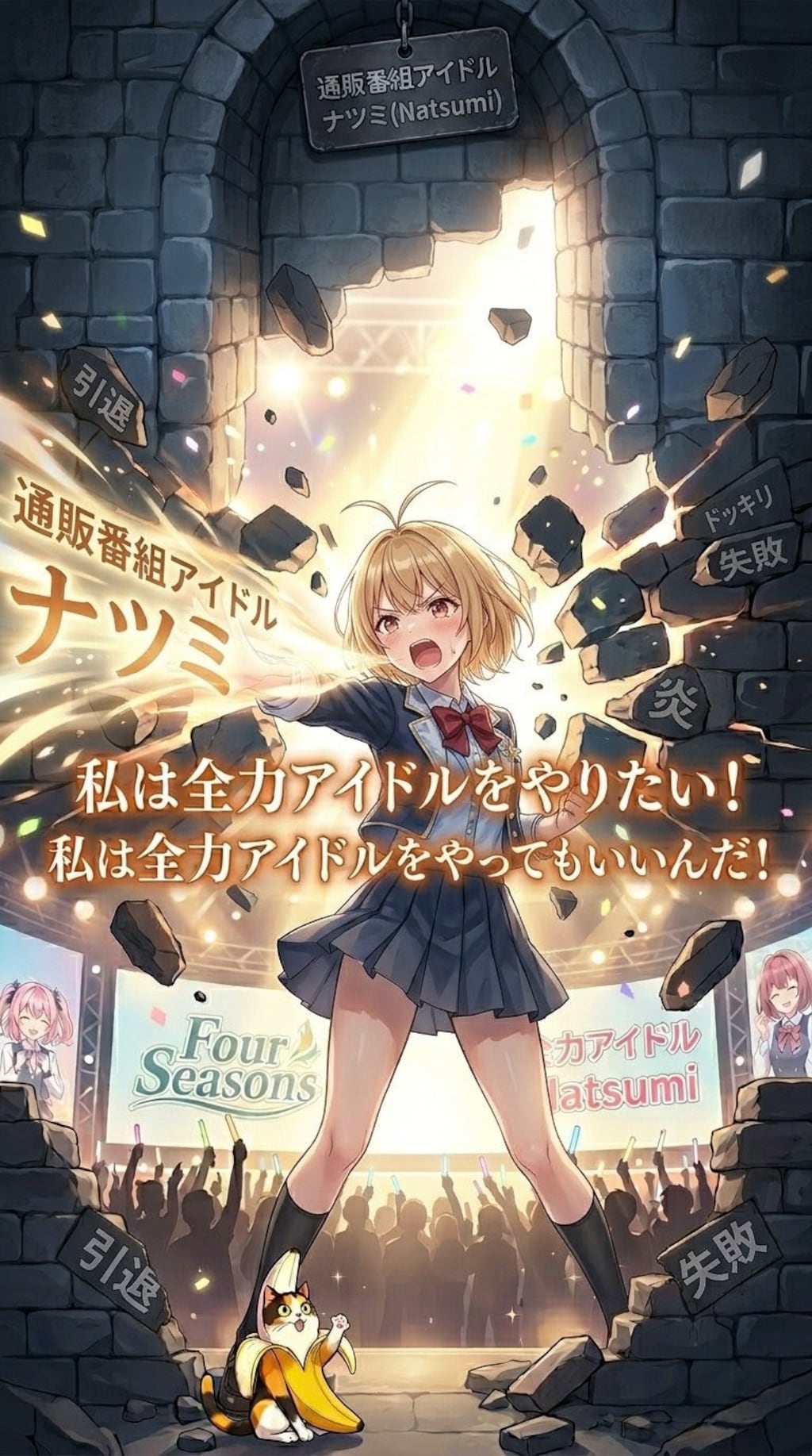 前回投稿のボツ絵