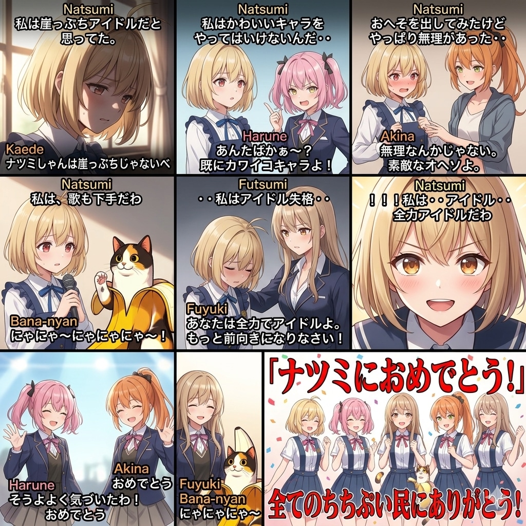 前回投稿のボツ絵