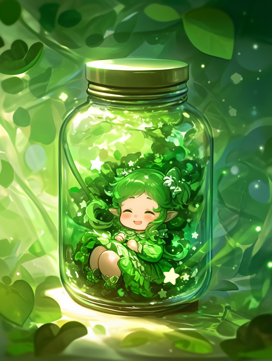「瓶詰の少女」碧114 | の人気AIイラスト・グラビア