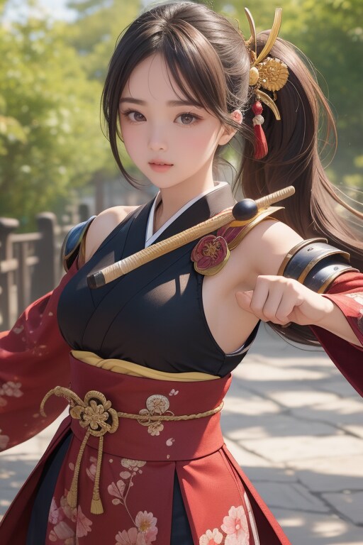 少女サムライ ブラウン1