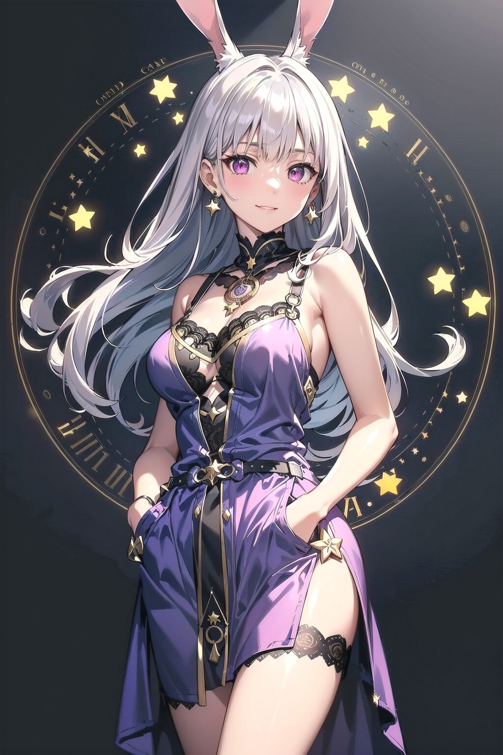 大きな魔法陣なのです🐰🪄︎︎✡️