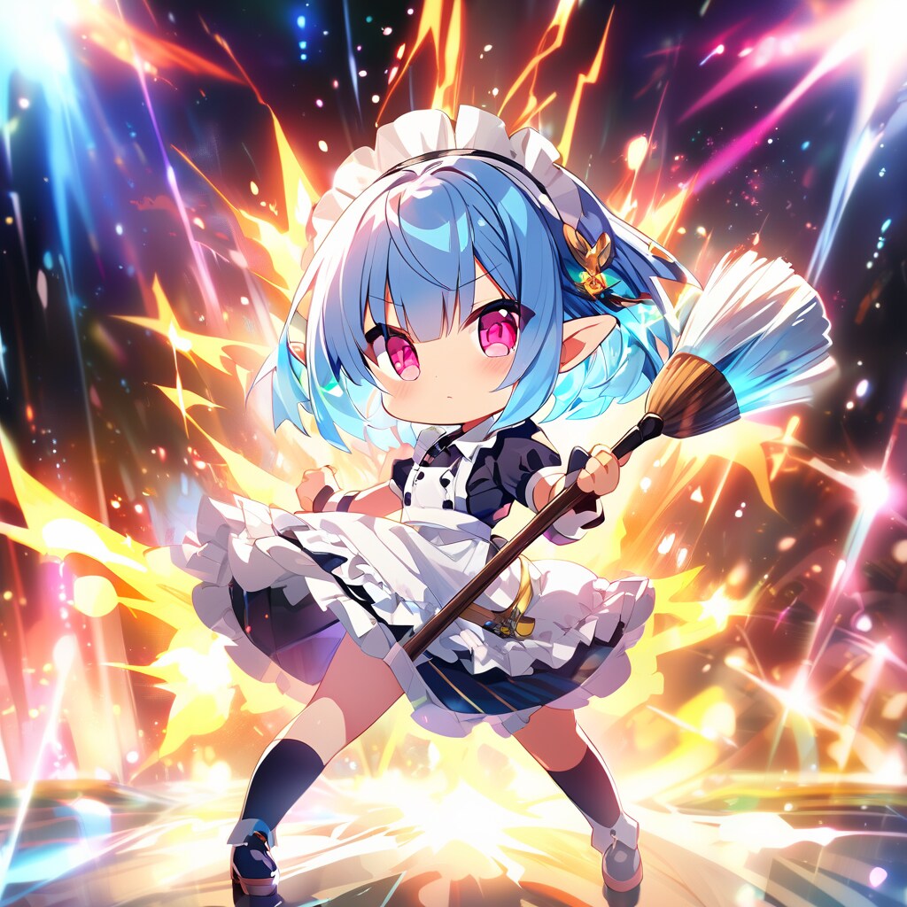 メイドちゃん本気出す