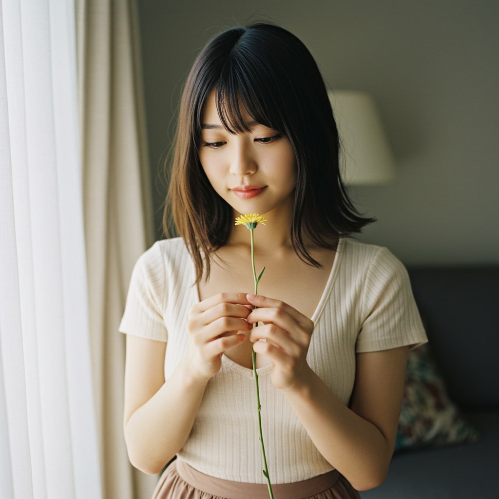 一輪の花