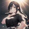 黒づくめさんライブリハーサル (漫画風) 4枚目