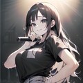 黒づくめさんライブリハーサル (漫画風) 5枚目