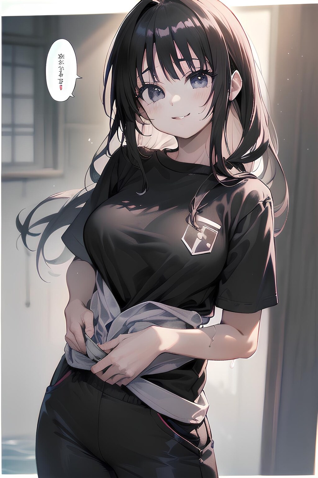 黒づくめさんライブリハーサル (漫画風)