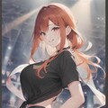 黒づくめさんライブリハーサル (漫画風) 3枚目