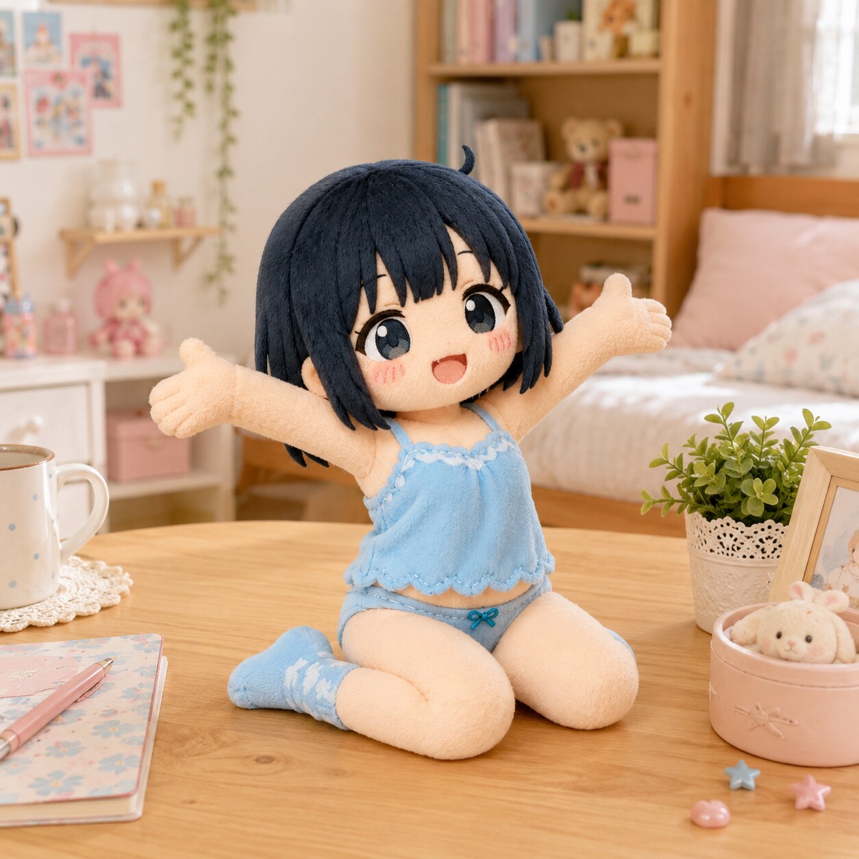 ぬいぐるみ優里ちゃん