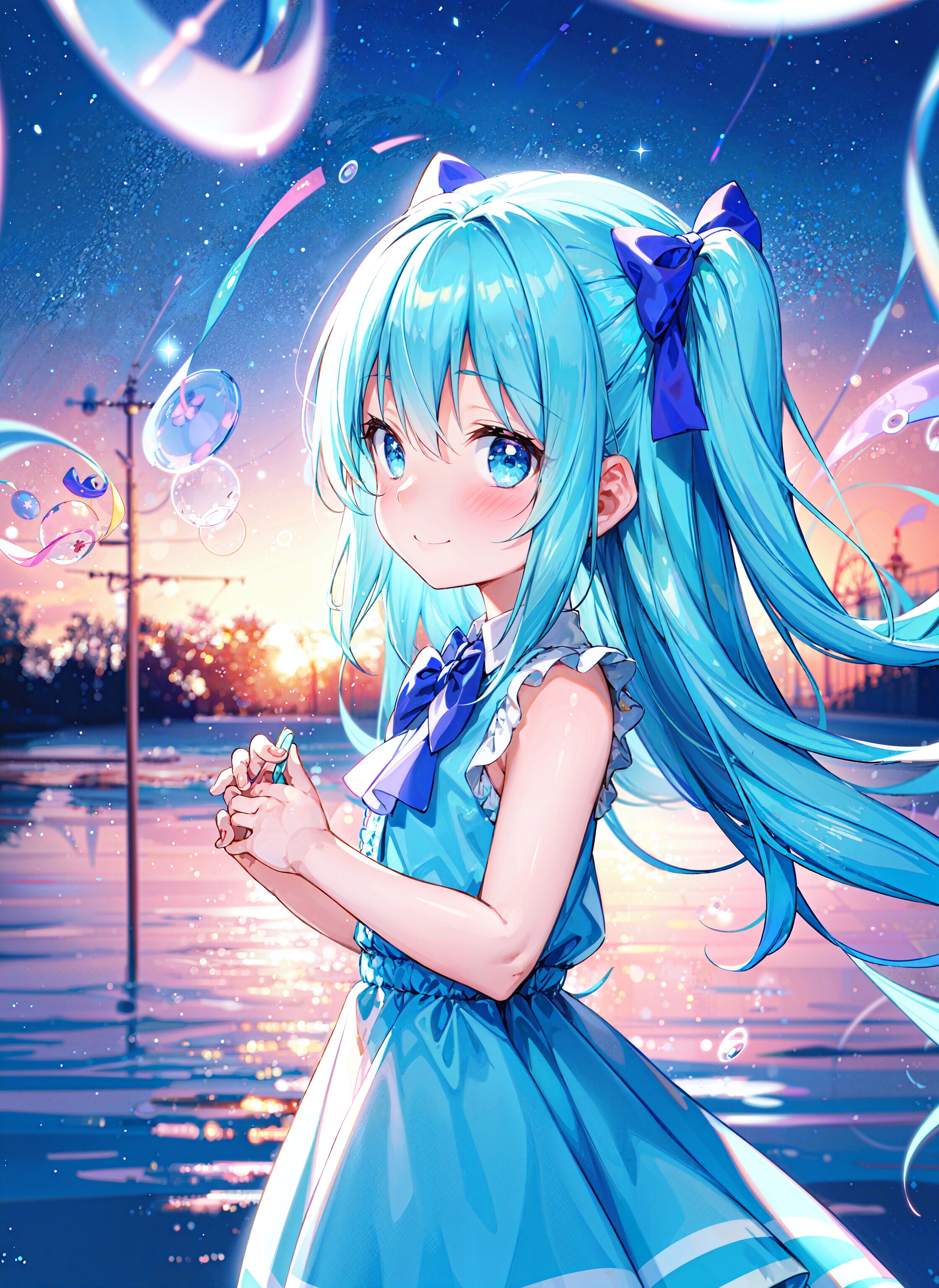 水と光のある一瞬の時間