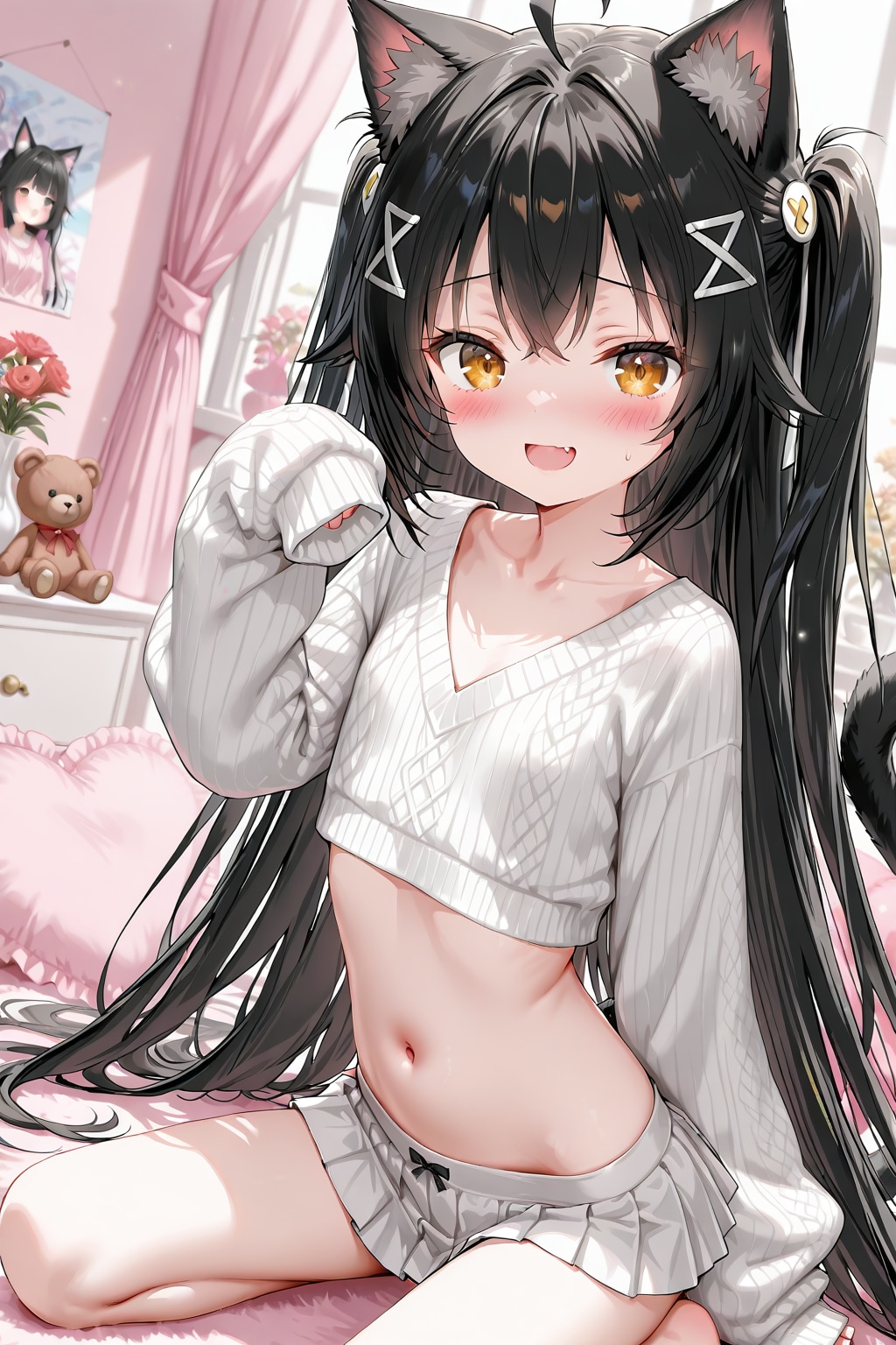 ネコミミモエソデ