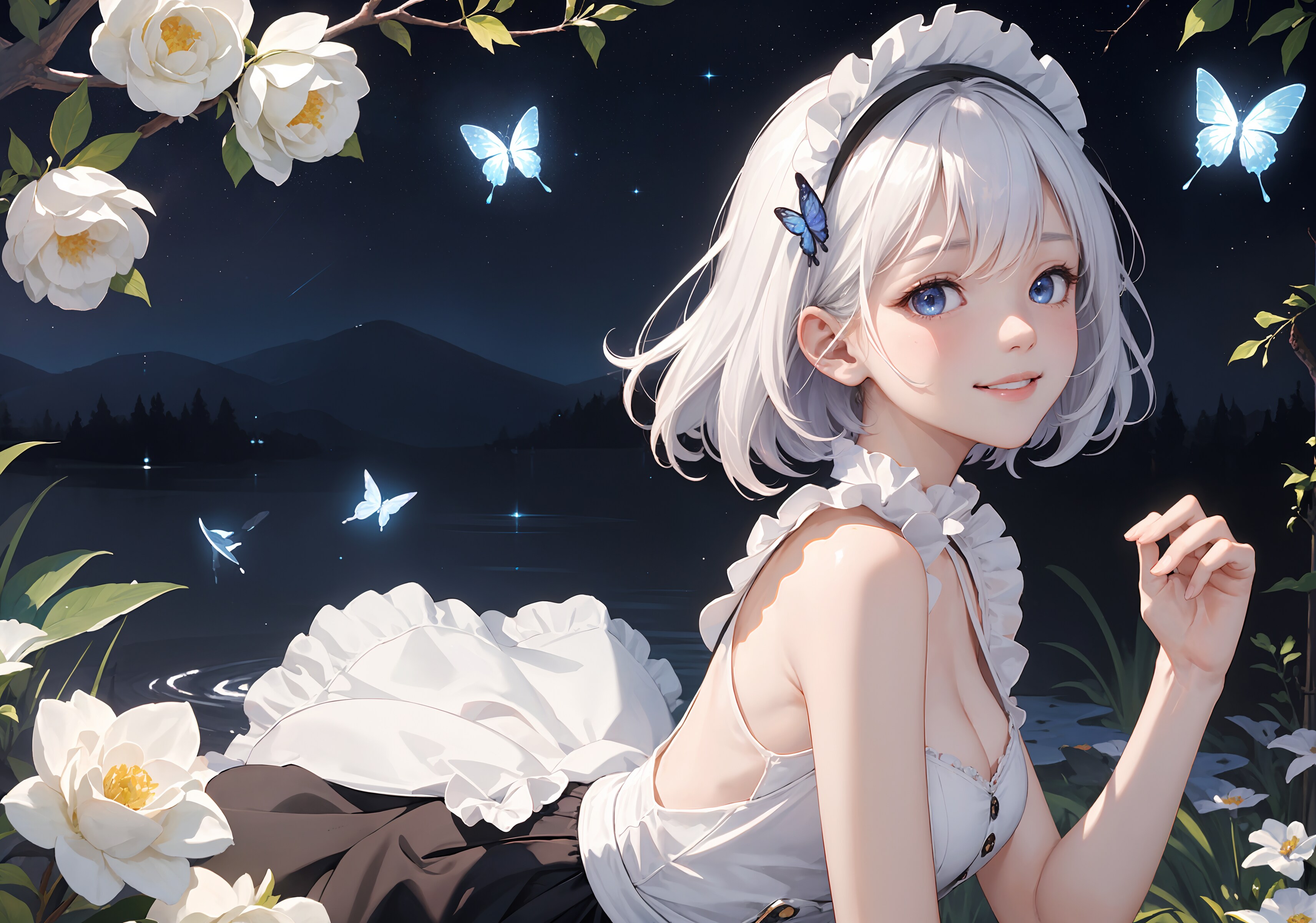 メイドと深夜の撮影会