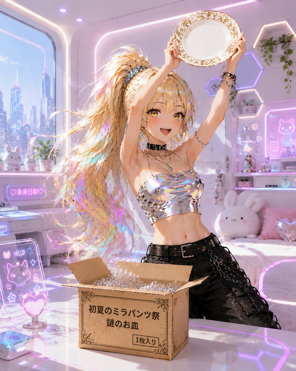 ミラさんから謎のお皿が届いた！！