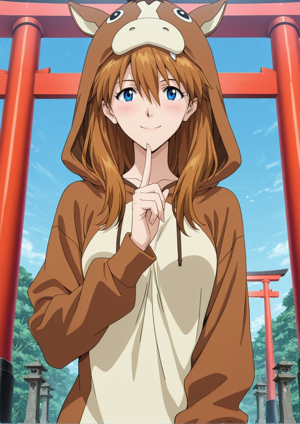 馬着ぐるみアスカ