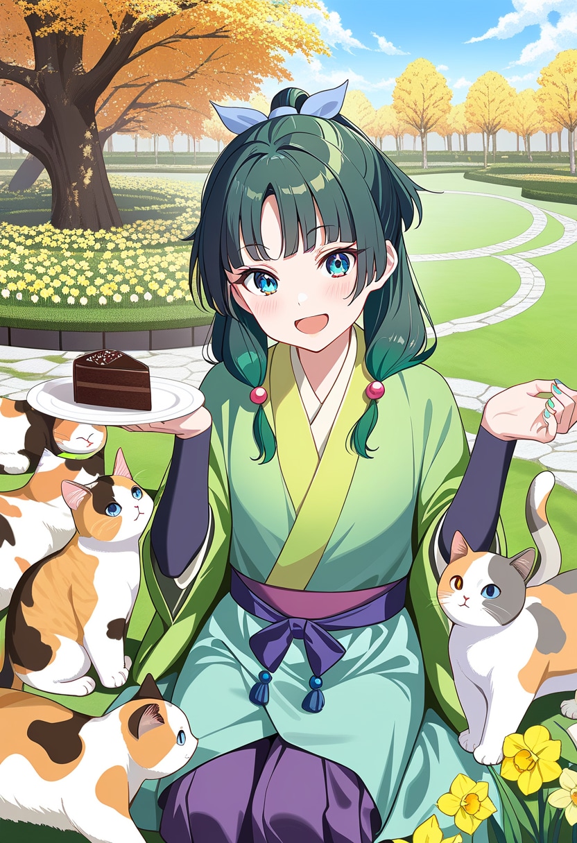 猫猫のチョコレートケーキ（3） | の人気AIイラスト・グラビア