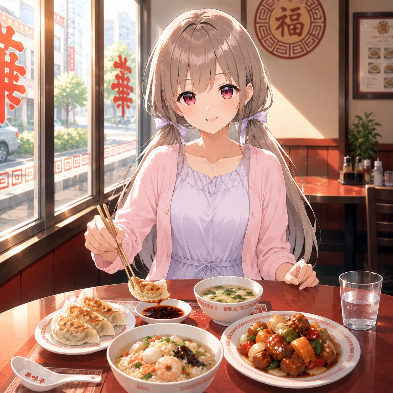 梢とランチ（３６）これだけあると幸せな気分になれるよね